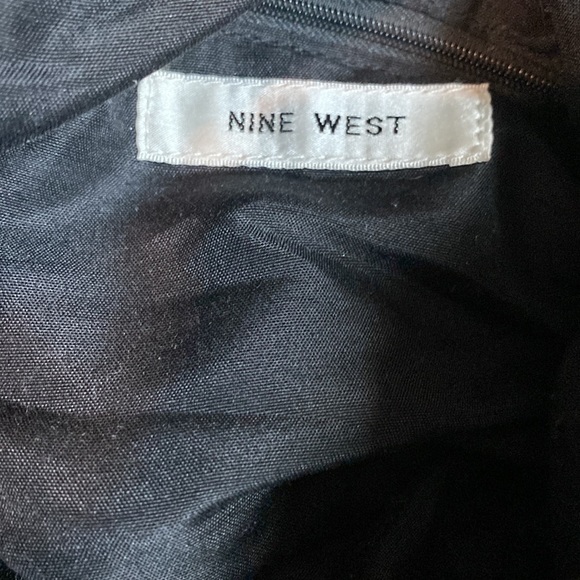 Nine West Hobo / Satchel Black Shoulder Handbag - Picture 9 of 9